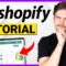 Shopify Tutorial For Beginners 2023