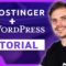 Hostinger WordPress Tutorial 2023 | Beginners Guide